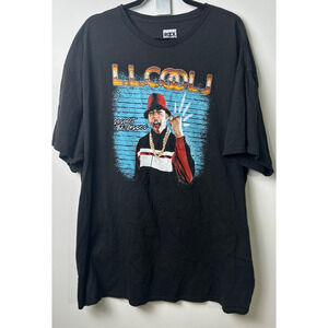 Rock The Bells LL Cool J T Shirt Size 2XL Mens Black Acid Wash Retro SS A43